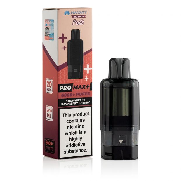 Strawberry Raspberry Cherry Pro Max 6000+ Pods